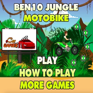 Ben 10 Jungle Motorbike
