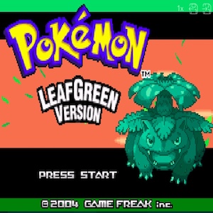 Pokemon LeafGreen Version (GBA)