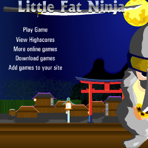 Little-Fat-Ninja-No-Flash-Game