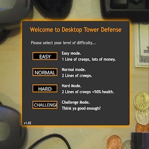 DeskTop Tower Defence