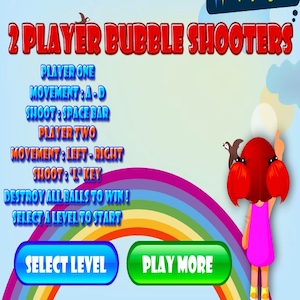 2 players bubble Shooter