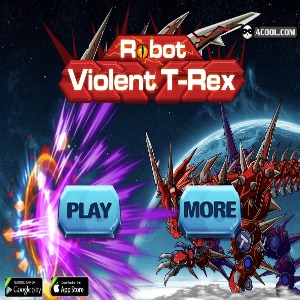 Robot-Violent-T-Rex-No-Flash-Game