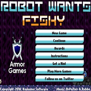 Robot-Wants-Fishy-No-Flash-Game