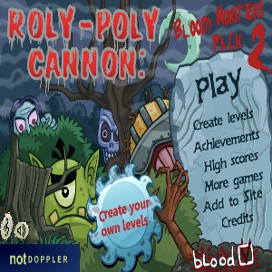 Roly-Poly-Cannon-Bloody-Monsters-Pack-2-No-Flash-Game