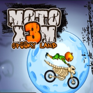 Moto X3M 6 Spooky Land