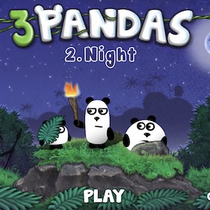 3pandas night