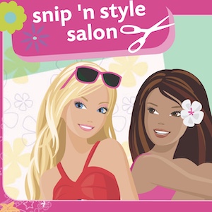 månedlige Ass Kammerat Snip'n Style Salon Barbie Game - No Flash Game