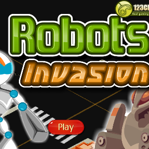 Robots-Invasion-No-Flash-Game