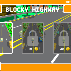 Blocky-Highway-No-Flash-Game