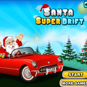 Santa-Super-Drift-No-Flash-Game