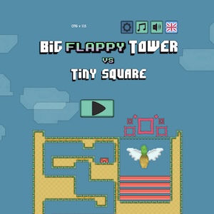 Big Flappy Tower vs Tiny Square