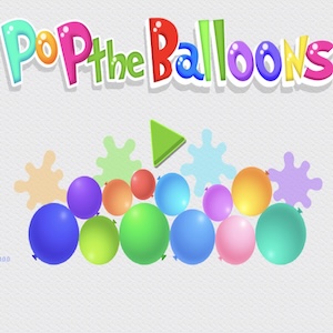 Pop The Balloons